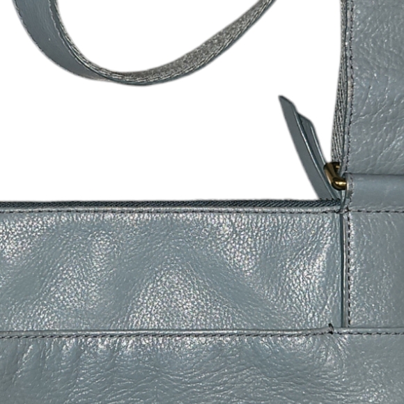 Fossil Crossbody Leather Bag in Light Blue - Picture 3 of 13
